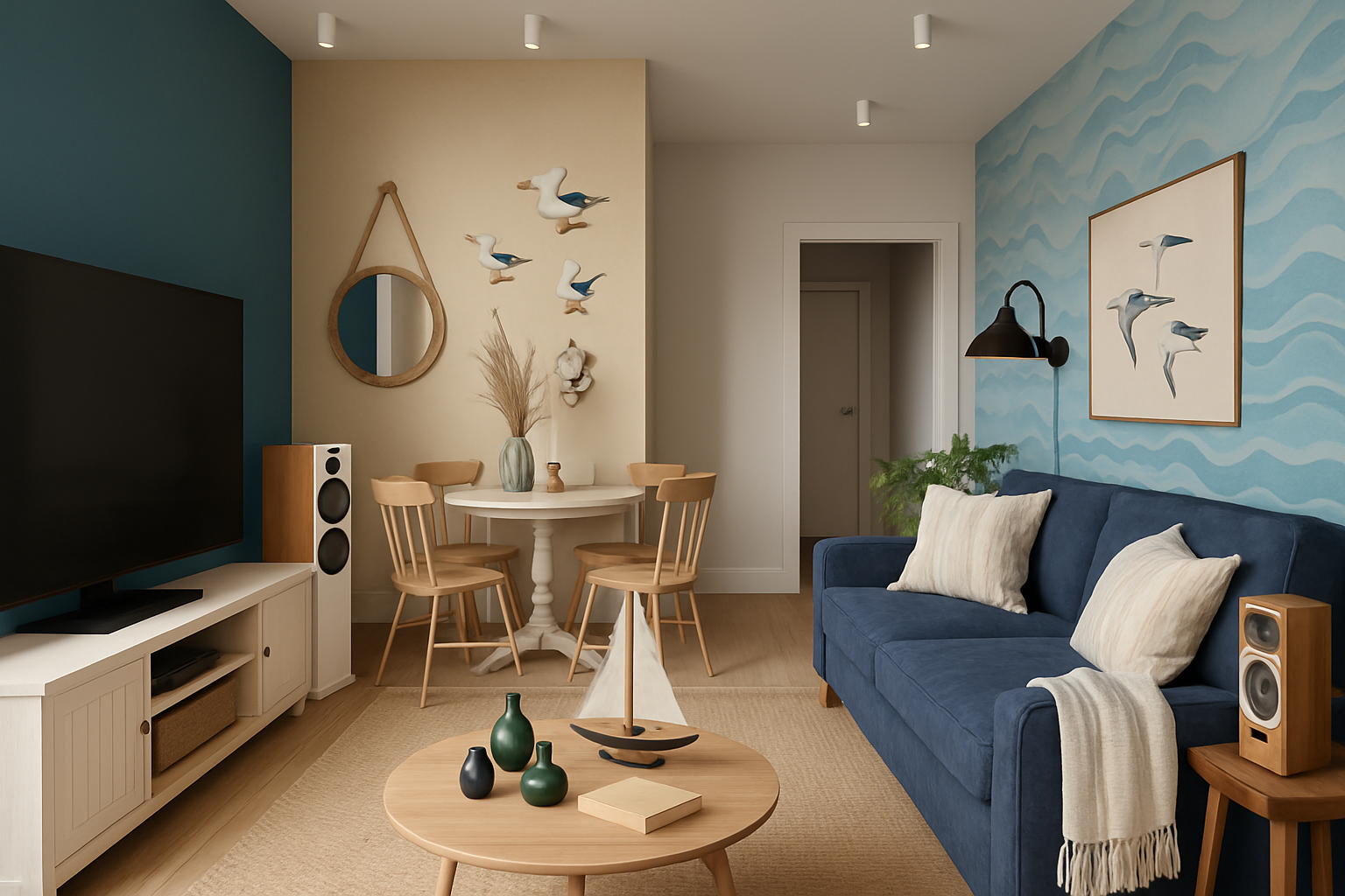 Как сделать интерьер, напоминающий о лете и море