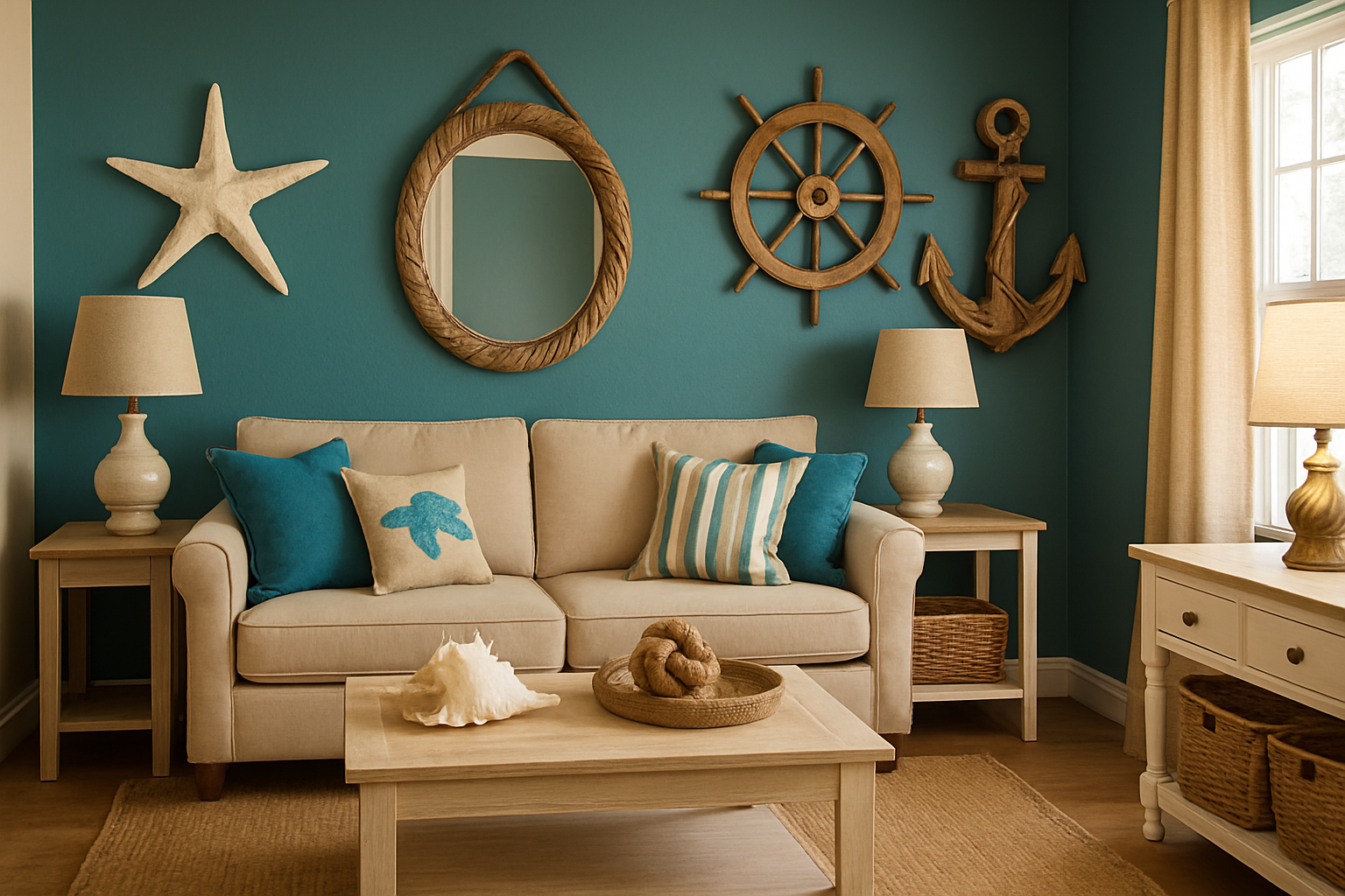 Как создать морской интерьер у себя в квартире