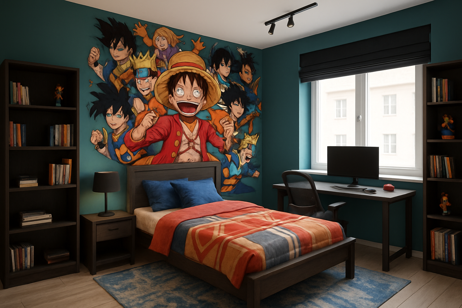 Как создать яркий интерьер для поклонников аниме