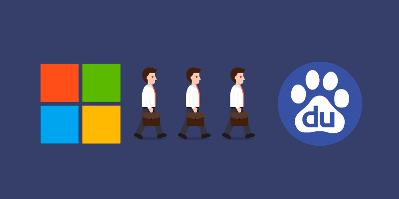 Китайский поисковик Baidu переманивает таланты у Microsoft