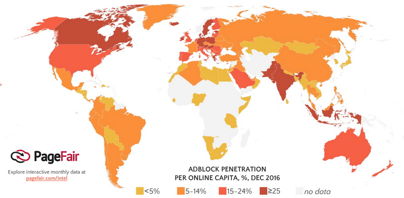 Сколько людей используют баннерорезки в 2017 году – свежая статистика PageFair