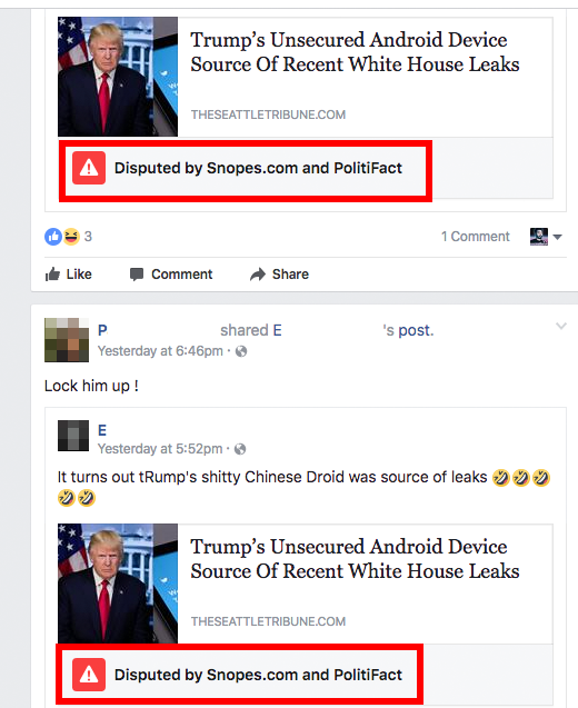 Цукерберг стал выделять фэйковые новости в Facebook специальной меткой 