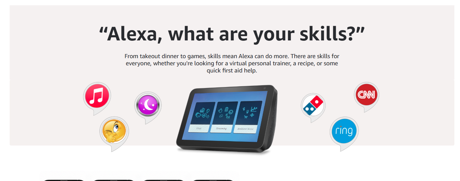 Главная Amazon Alexa. Источник: amazon.com