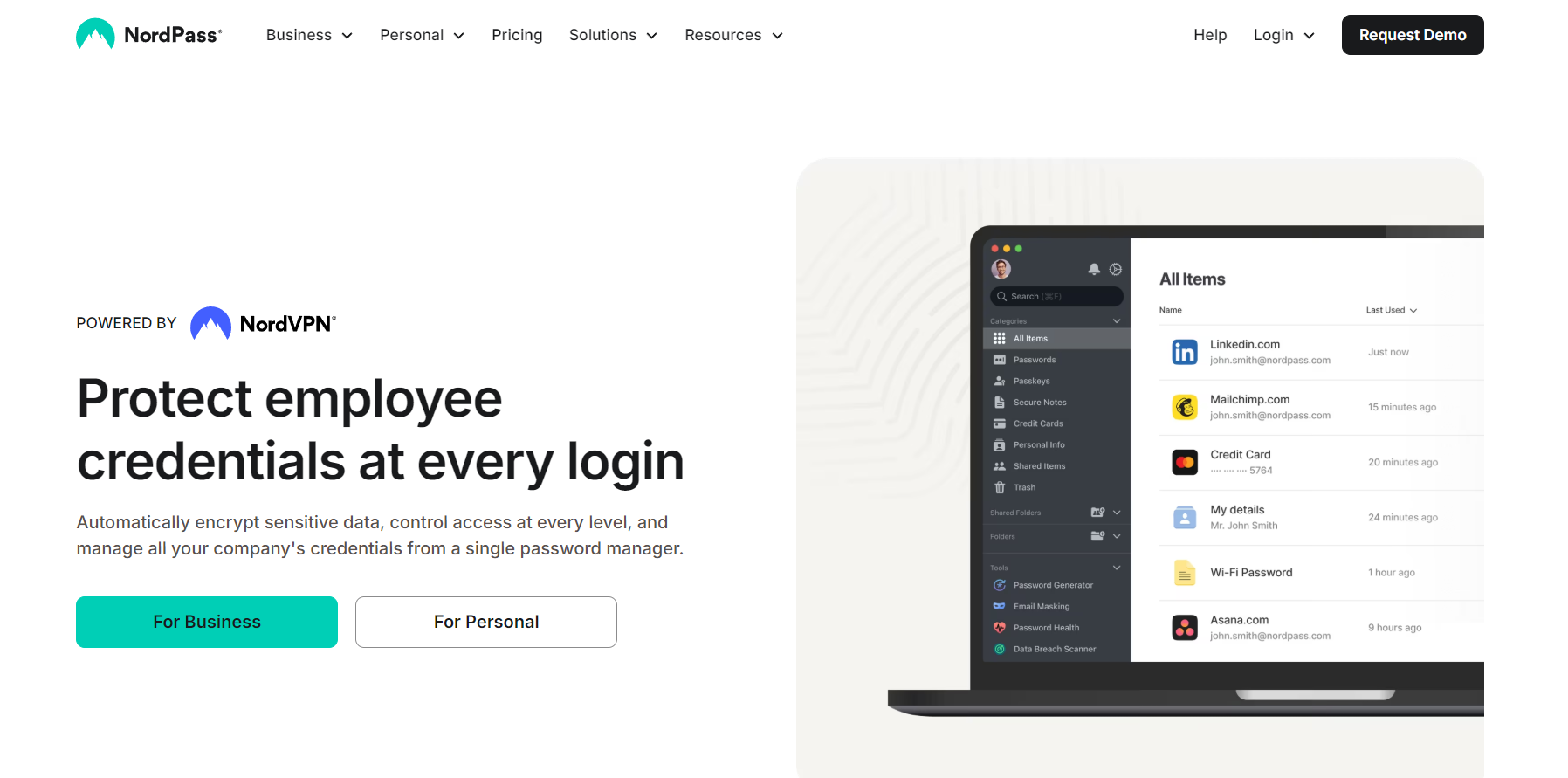 Главная NordPass