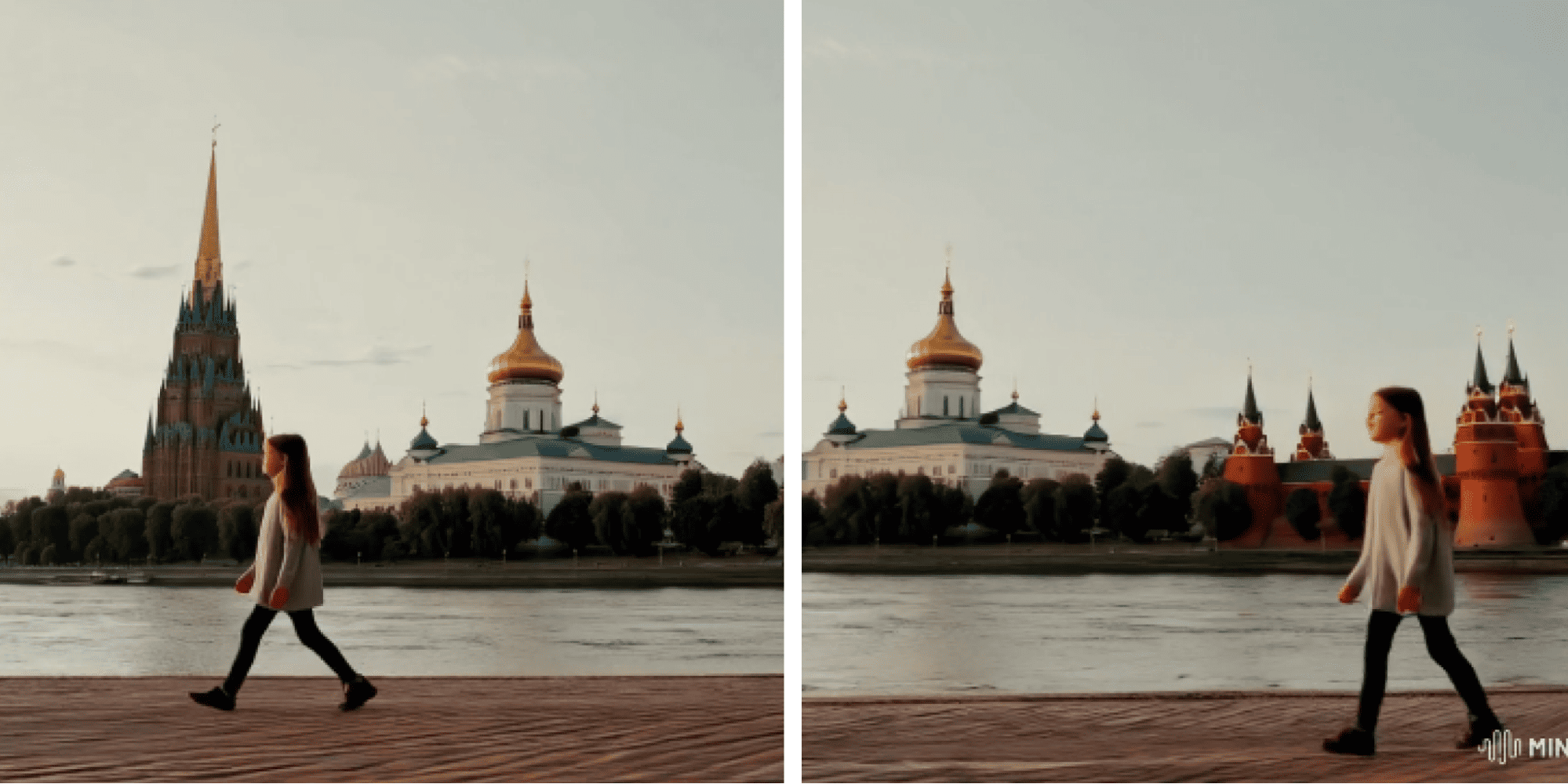 Скриншоты видео от нейросети Hailuo