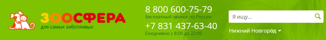 Номер телефона в шапке