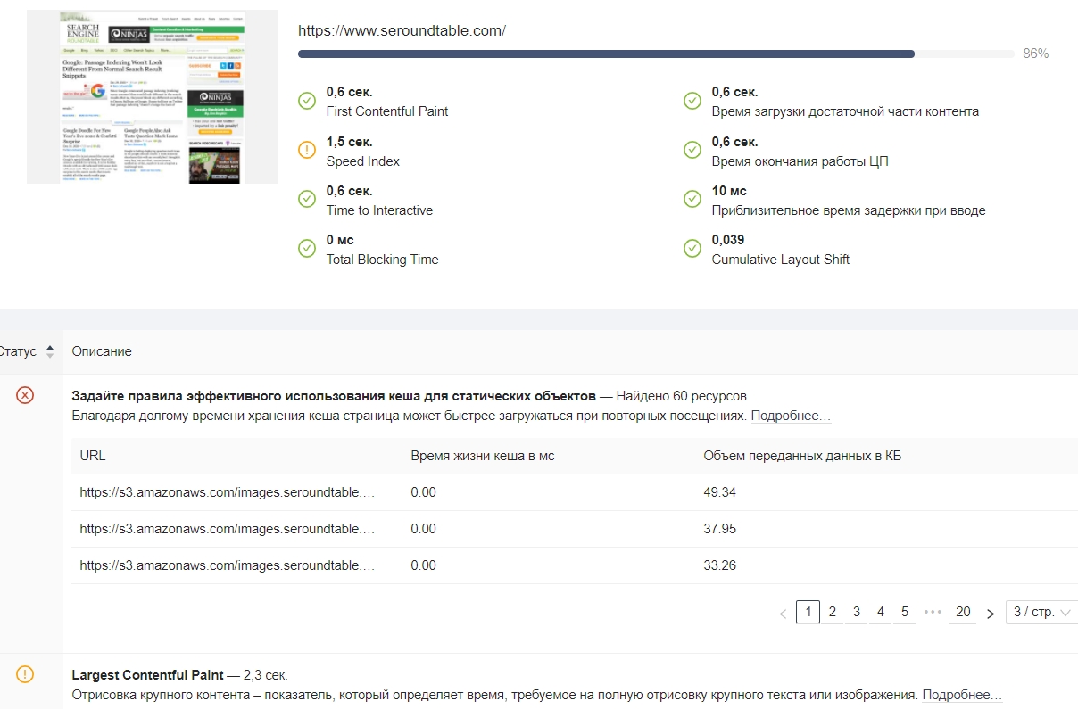 Проверка скорости сайта онлайн