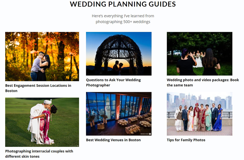 Статьи на сайте фотографа