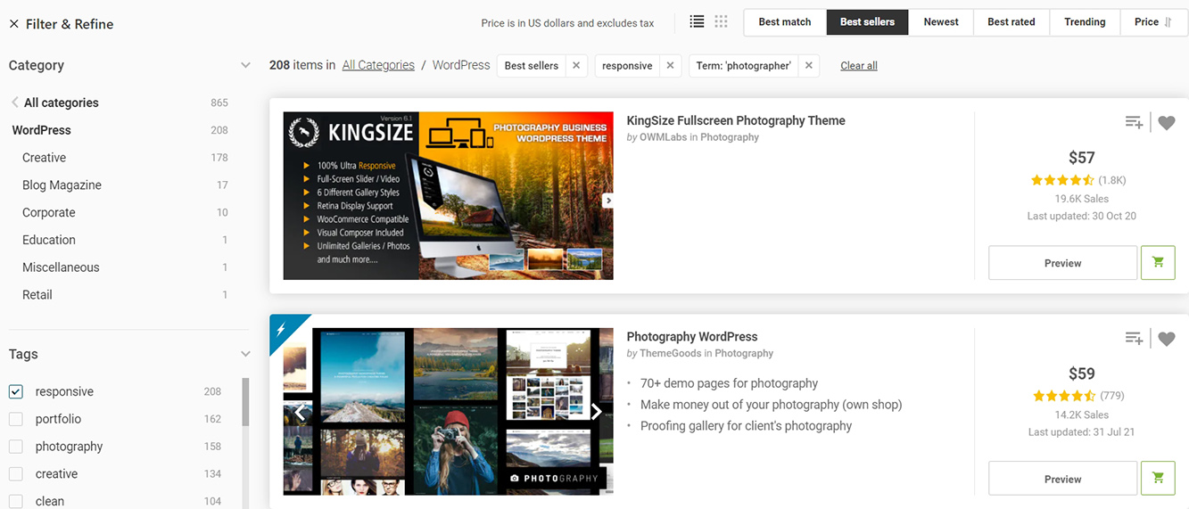 Купить шаблон сайта