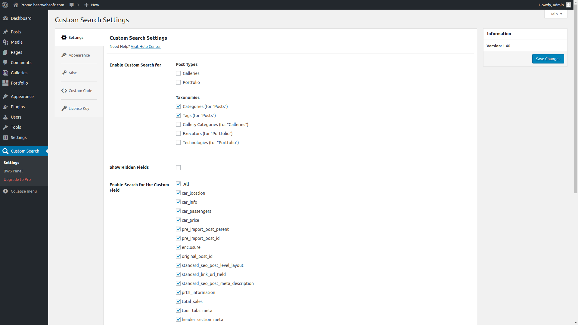 Плагин для Вордпресс