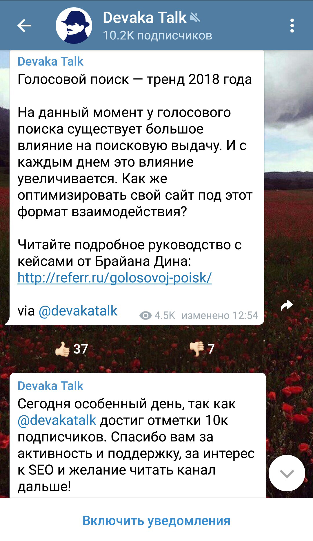 образовательный канал в телеграме