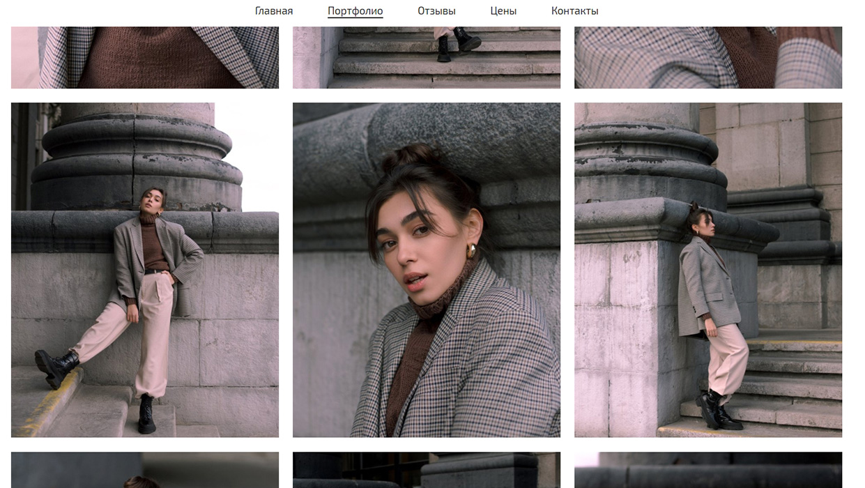 Работы фотографа