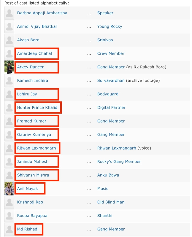 Ненастоящие профили