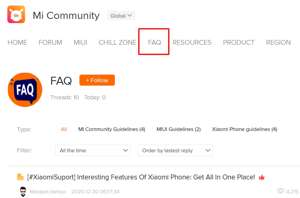 Ответы на частые вопросы пользователей на сайте
