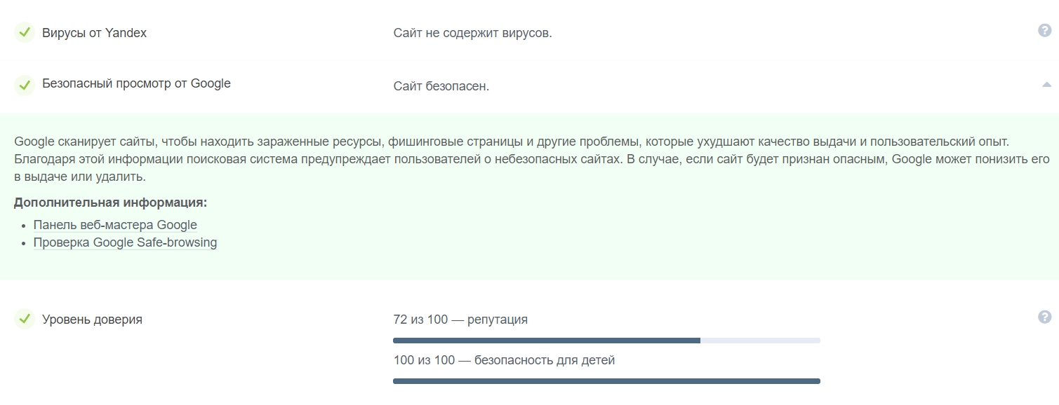 Как проверить безопасность сайта
