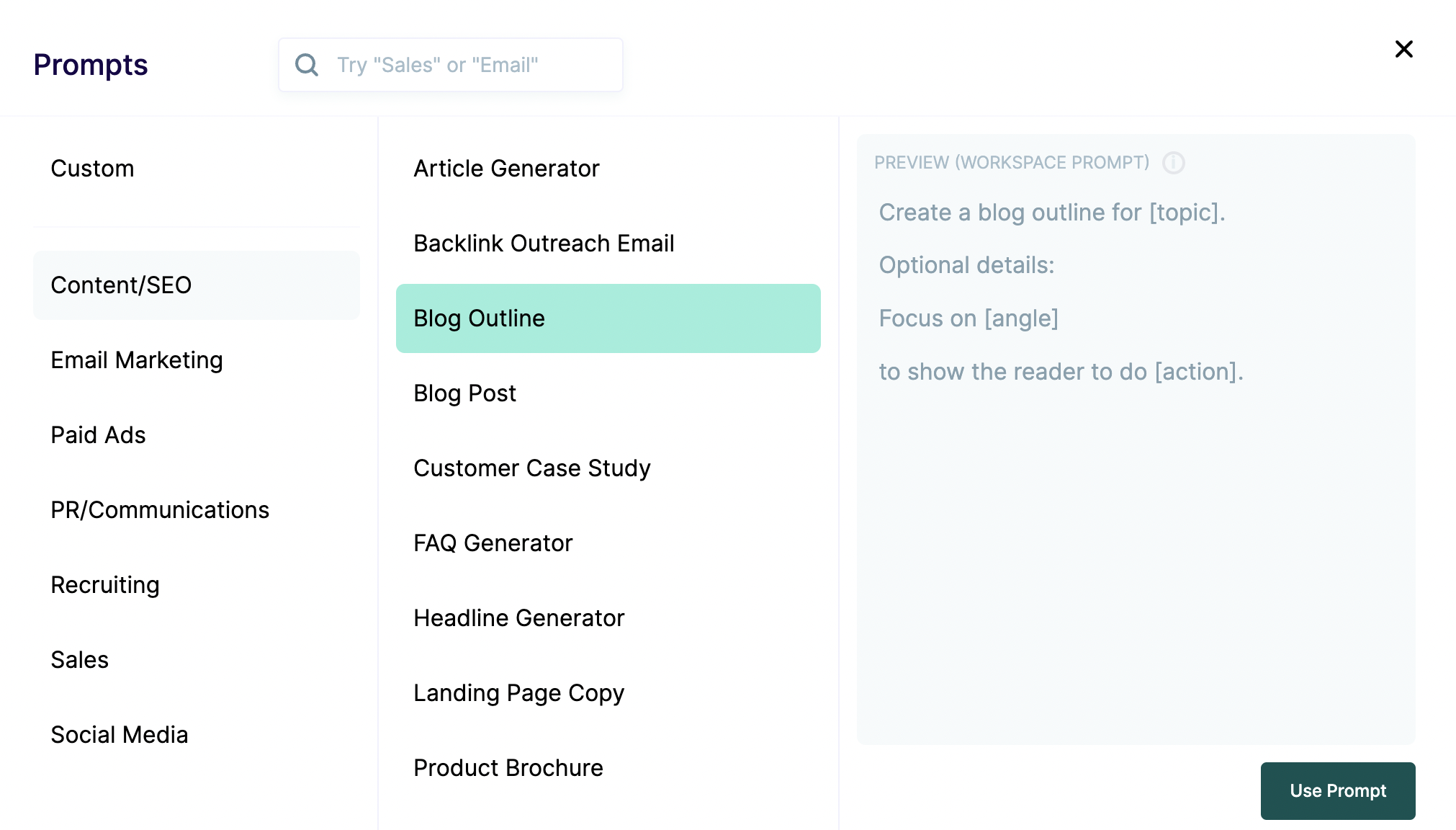 Список промтов для нейросетей