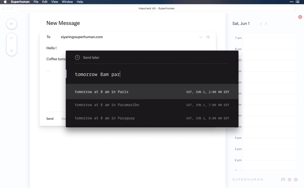 Фишка в email-клиенте на iOS