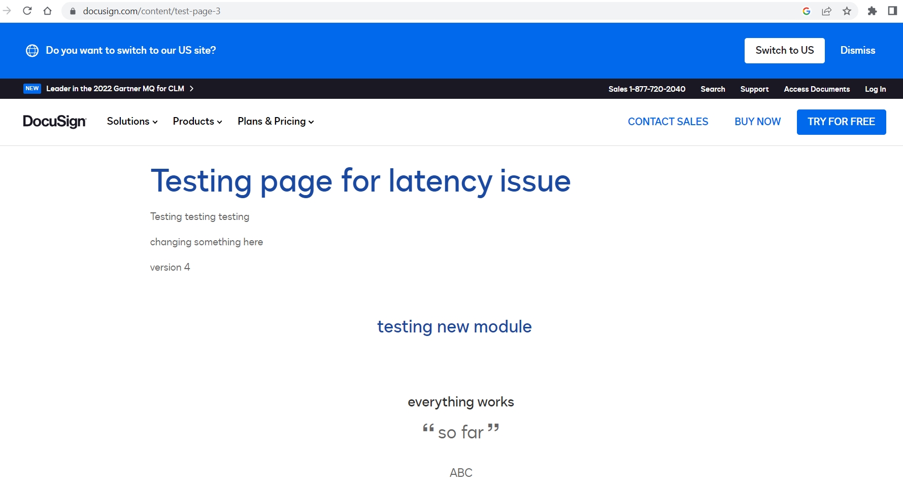 Пример страницы, которая не должна быть в индексе