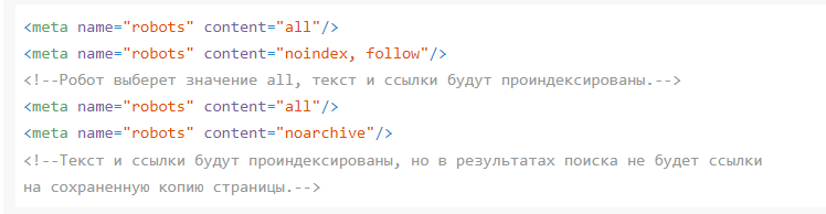 Разрешающие директивы